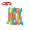 Halal colourful sweet candy gummy worms